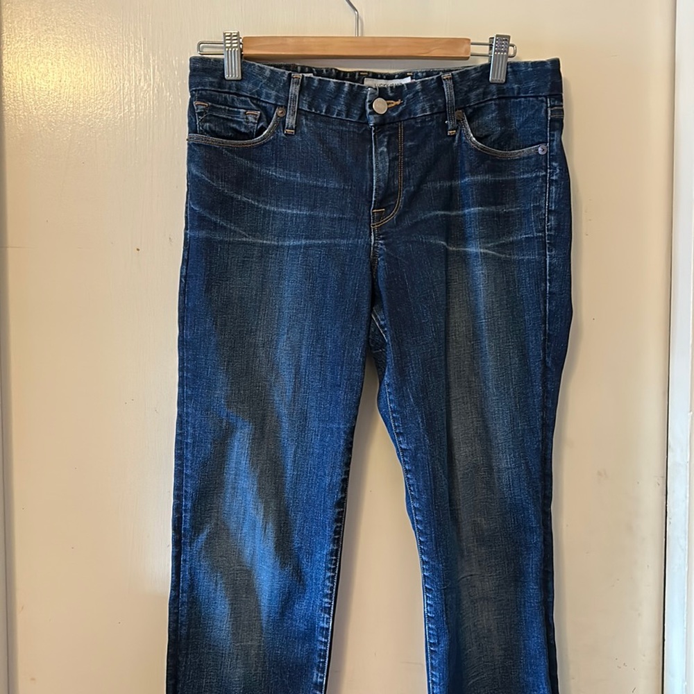 Lucky Brand White Oak Cone Denim Sweet Jean Straight Size 6/28
